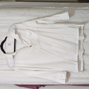 Long sleeve white